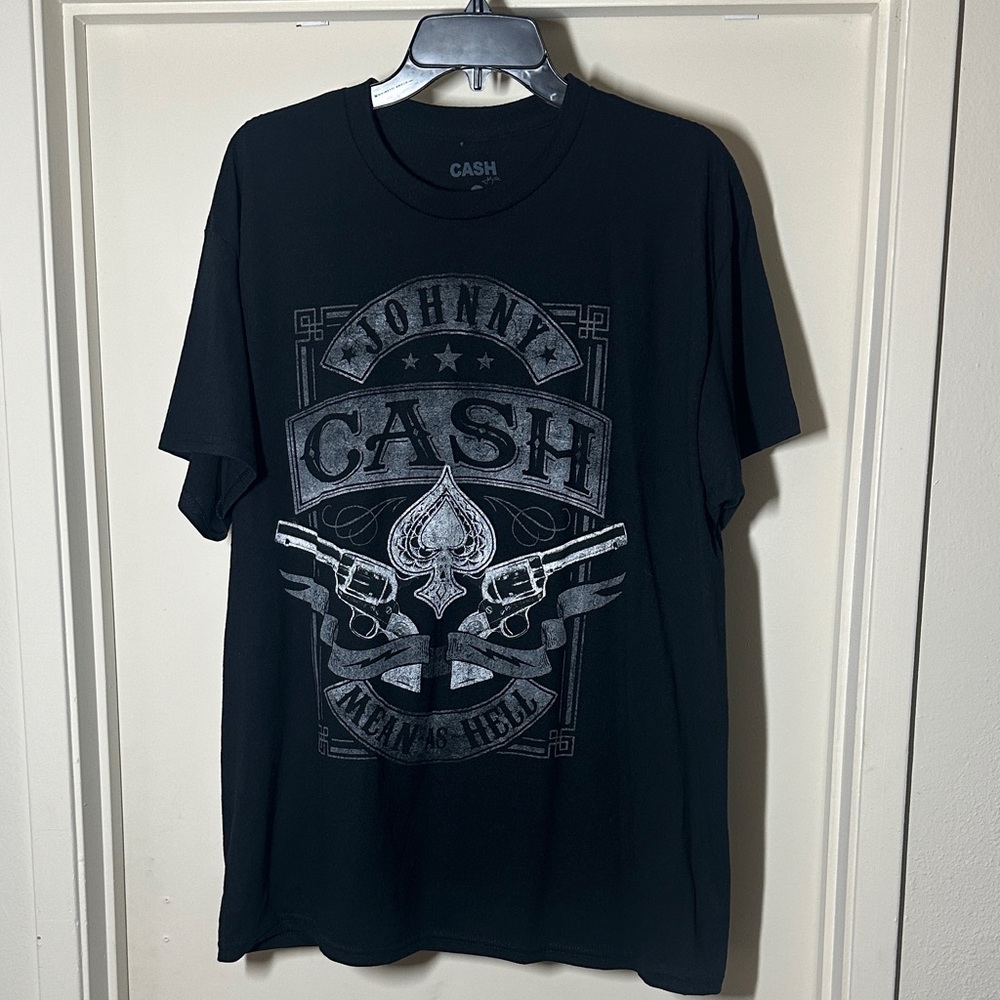 Johnny Cash Black Graphic Tee